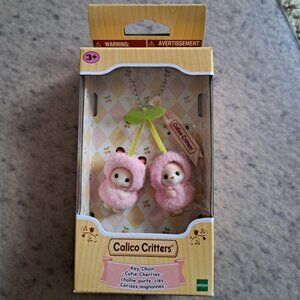 Calico Critters Cherry Babies Keychain (RARE!!)
